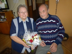 Blahoželáme Agnese a Štefanovi Rindošovým k 50. rokom spoločného života