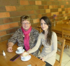 So Soňou Gyarfašovou v Slovenskom rozhlase 