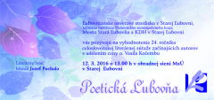 Poetická Ľubovňa 12.3.2016