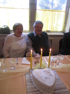 Blahoželáme manželom  Ladislavovi a Márii Tvrdým k 25. výročiu sobáša