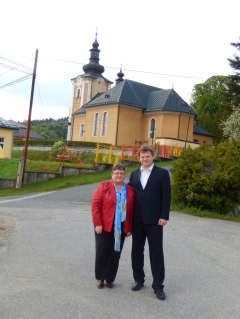 Vzácne chvíľky s Mgr. Františkom Neupauerom PhD. v Chmeľnici