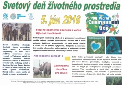 5. jún Svetový deň životného prostredia