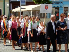 Členky„Lustige Jugend“vystúpili v Kežmarku. Ďakujeme!