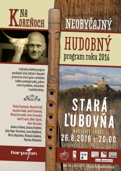 Pozvánka na originálny program na Ľubovniansky hrad 26.8.2016