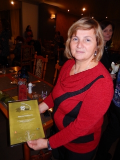 Medzi TOP dobrovoľníkov sa zaradila aj Katarína Krafčíková. Blahoželáme! 