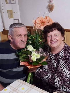 Blahoželáme manželom Ondrejovi  a Elene Klimkovým  k 50. výročiu sobáša